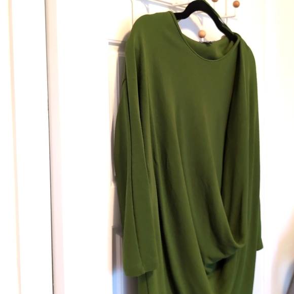 COS Dark Green Oversized Top in Women's size Small - Picture 3 of 10